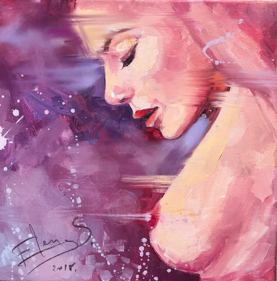 Huile sur toile 60/60